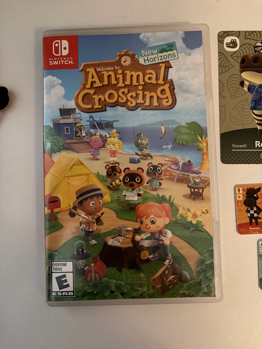 Animal Crossing New Horizons and Amiibo Cards